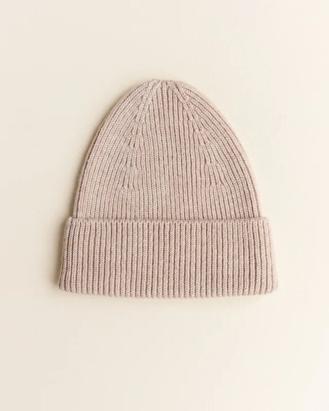 Hvid Beanie fonzie