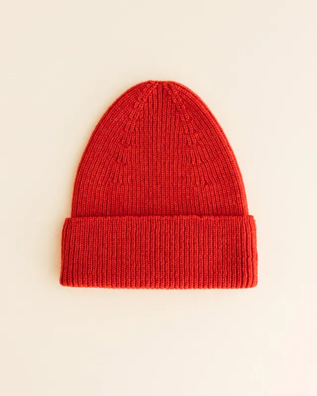 Hvid Beanie fonzie