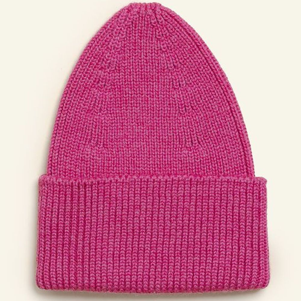 Hvid Beanie fonzie