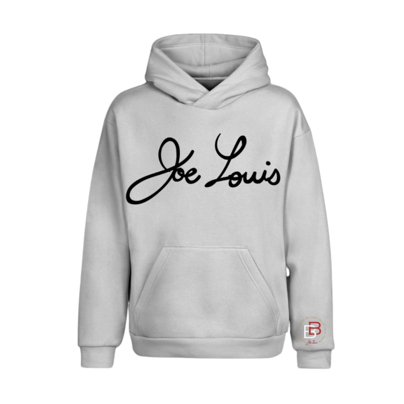 Joe Louis Signature Hoodie (Grey/Black)