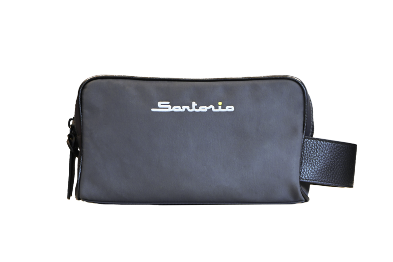 LUXURY GREY BEAUTY BAG PAFOS FC x SARTORIO NAPOLI