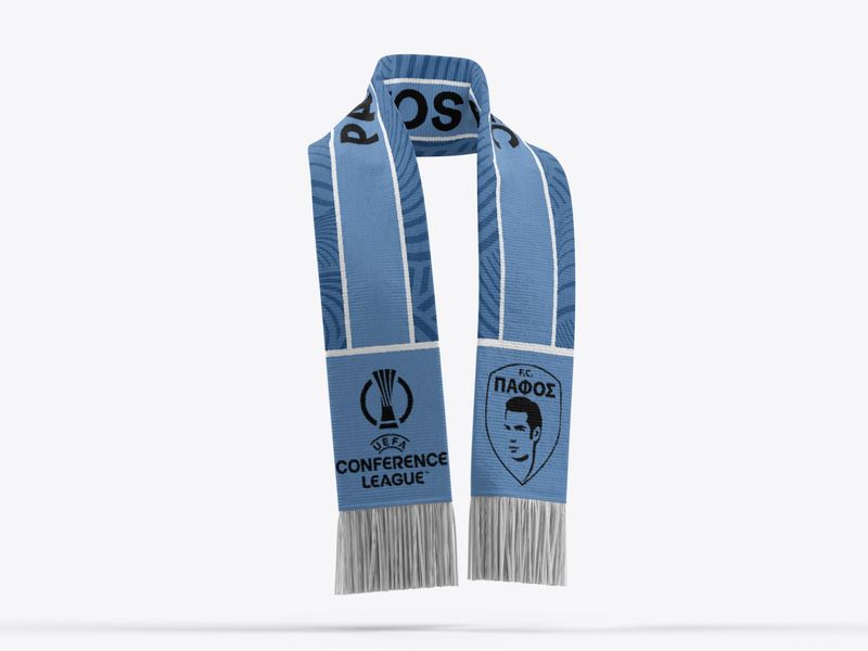 UEFA Conference League Winter Scarf Sky Blue