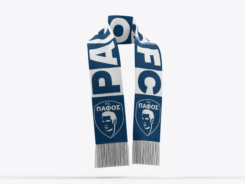 PFC Knitted Scarf Navy &amp; White 2024/2025