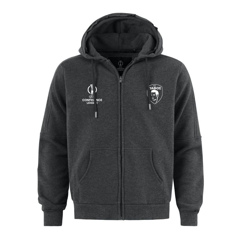 UEFA Conference League Zip Hoodie Dark Gray