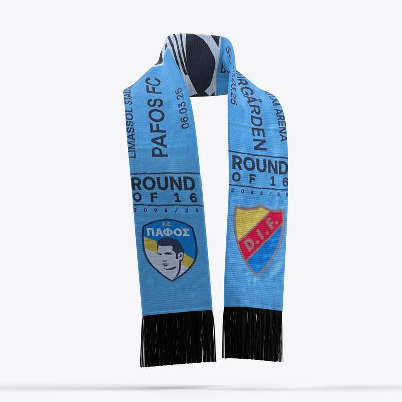 UECL Scarf | Pafos FC vs Djurgårdens IF