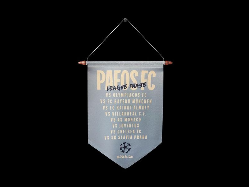 PFC League phase Pennant UEFA CL