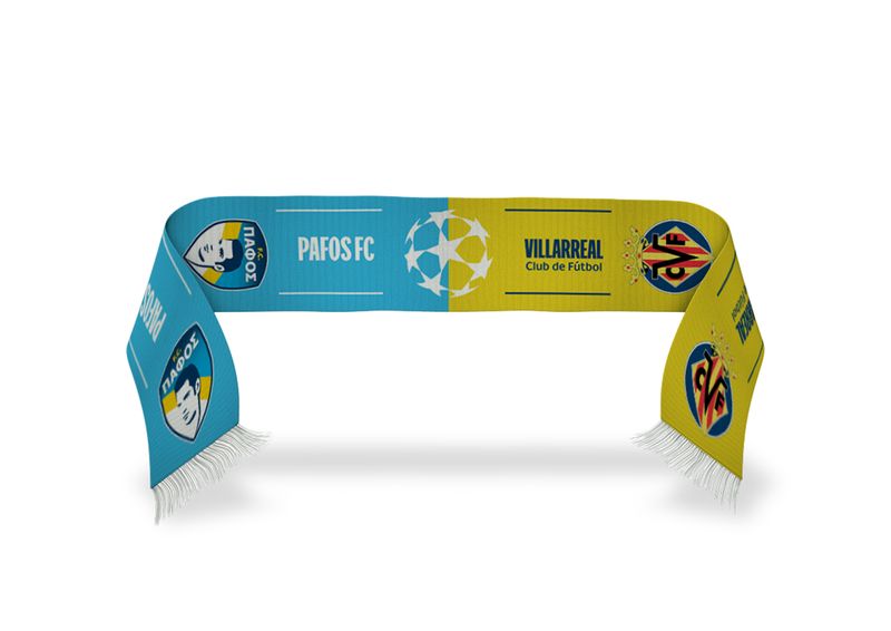 Matchday Scarf Pafos vs Villarreal Matchday Scarf Pafos vs Villarreal