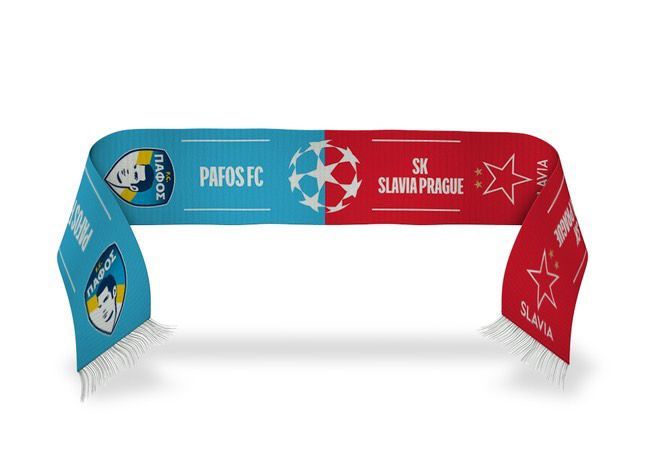 Matchday Scarf Pafos vs Slavia Prague