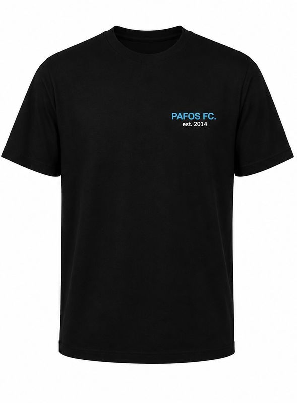 PFC Cotton t-shirt Black ATHLETIC DEPT.