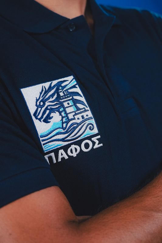 PFC Polo t-shirt MYTHOS Navy blue