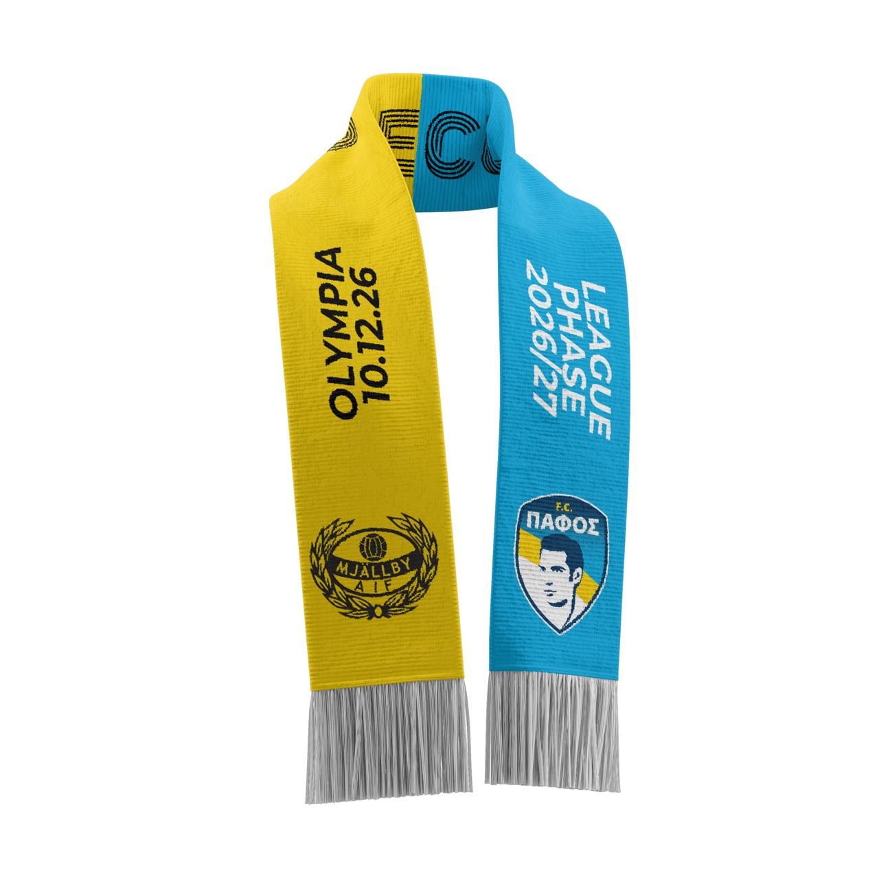 Matchday Scarf Pafos vs Mjallby