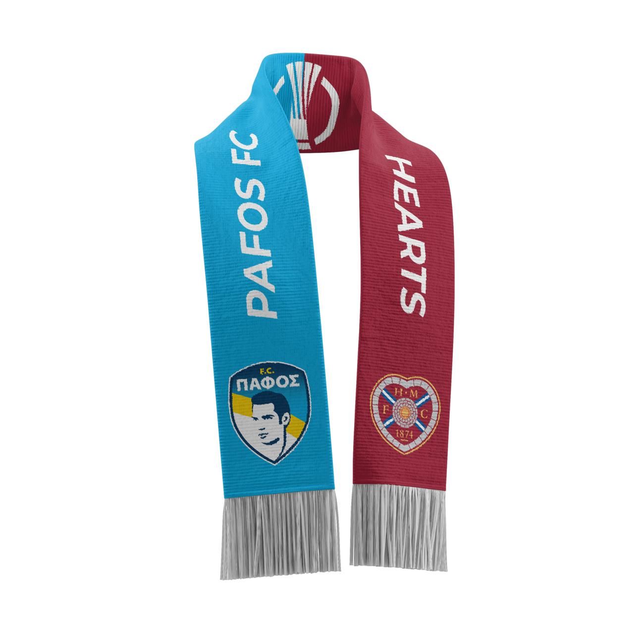 Matchday Scarf Pafos vs Hearts