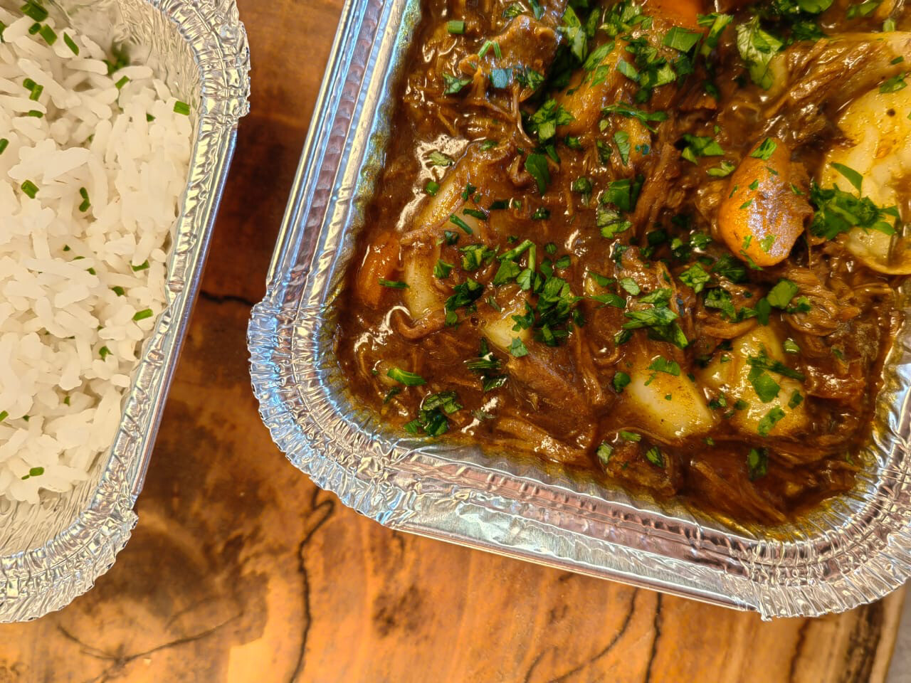 Milkwood Deli Hot Meals Lamb Knuckle Curry