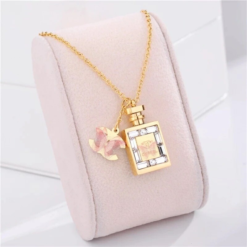 Chanel Bottle Necklace
