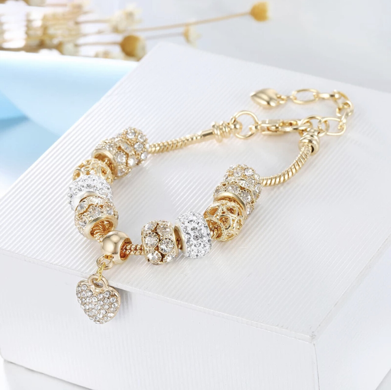 18k Gold bangles bracelet