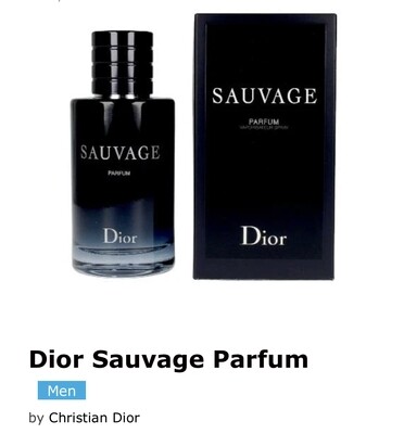 Sauvage Christian Dior