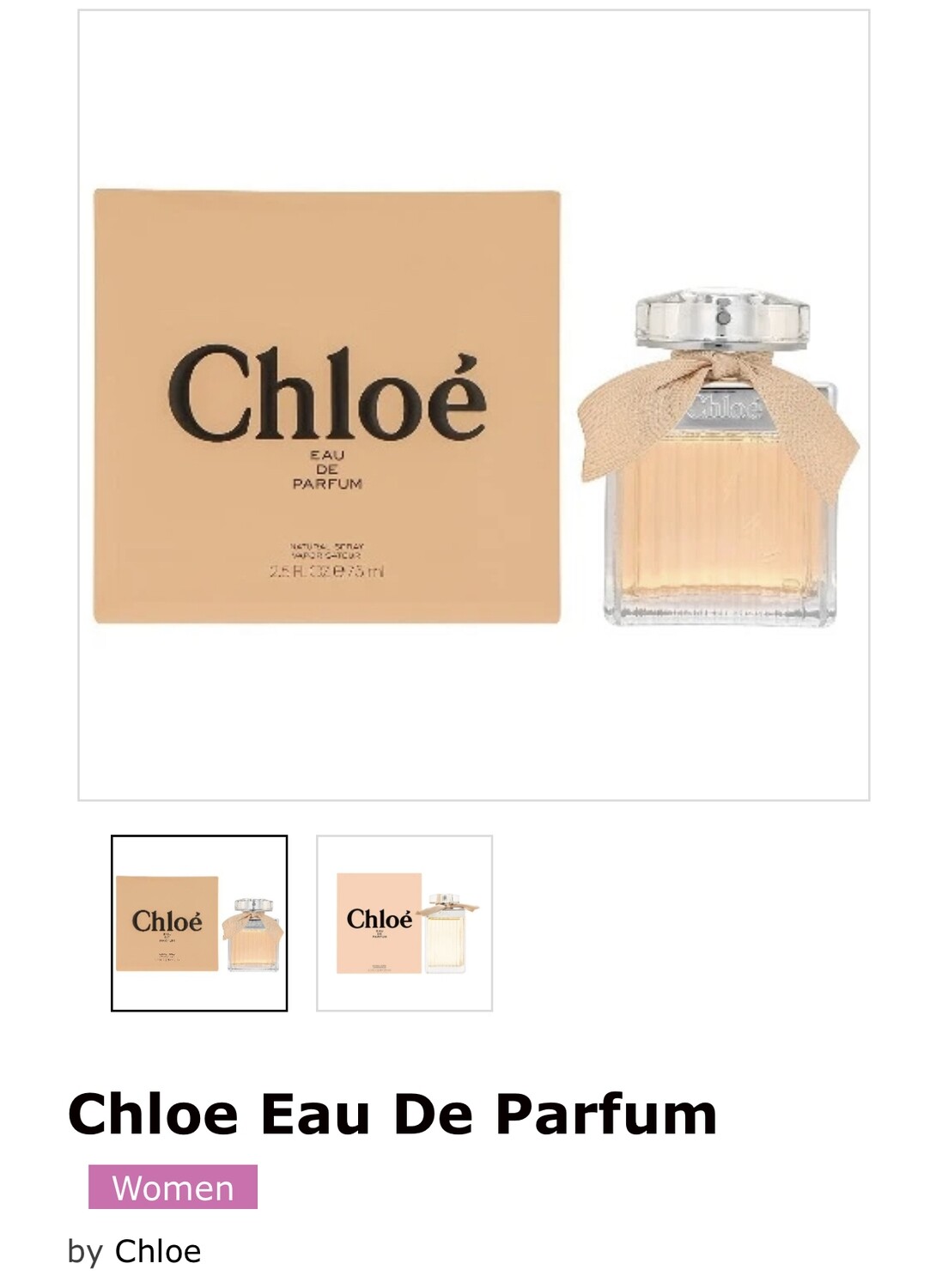 Chloé Perfume