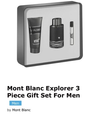 Mon Blanc Explorer Gift Set