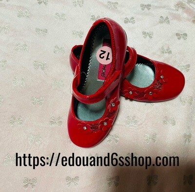 Red Flower Shoes