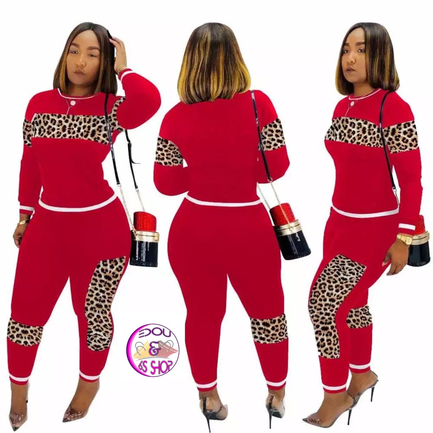 2 Piece Leopard Outfit