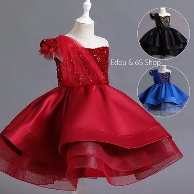 Flower girl party ball gown dress