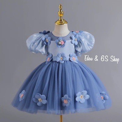 Flower Printed party dress