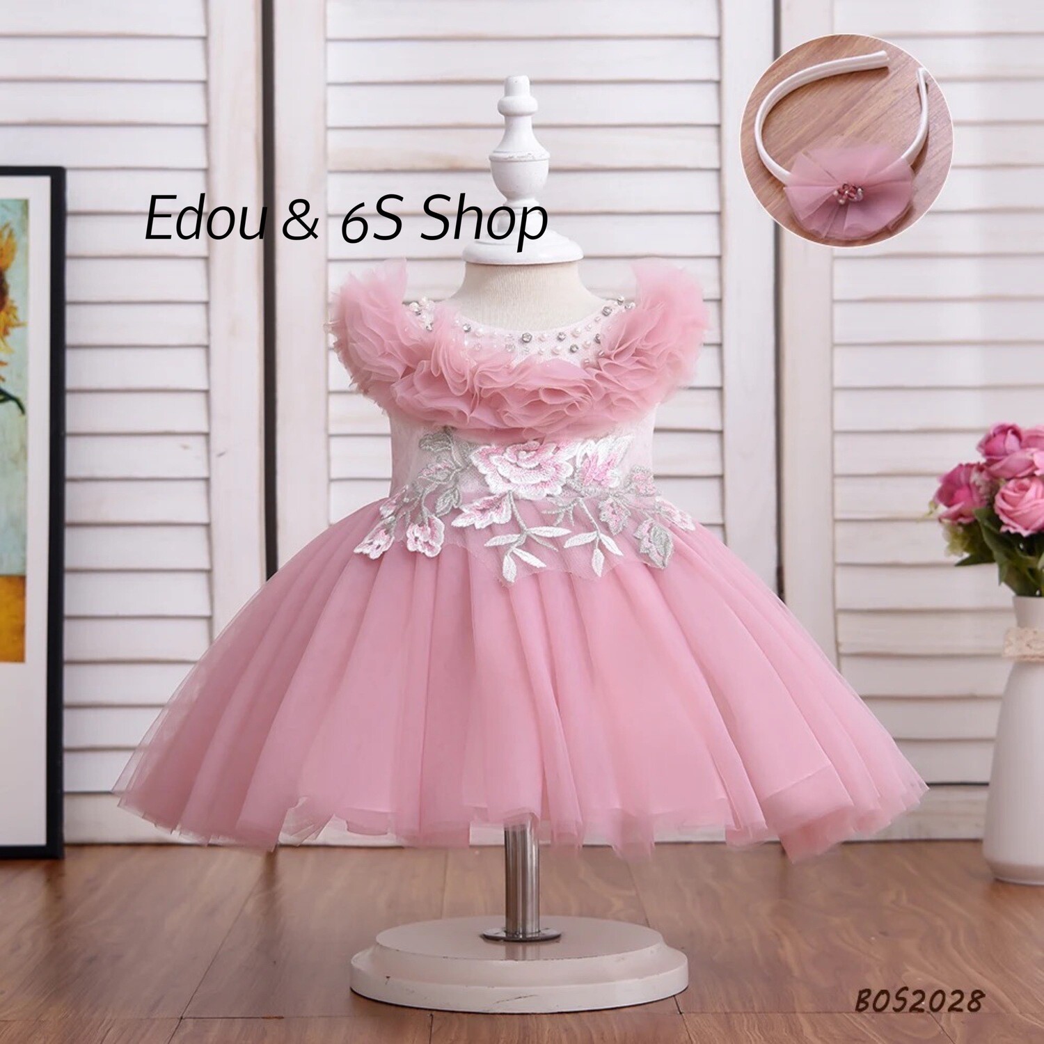 Baby Girl Princess Flower Dress