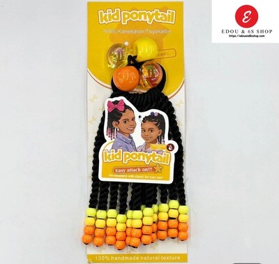 Kids elastic ponytail