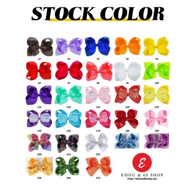 Kids ponytail glitter style