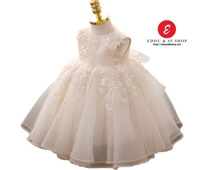 Baby christening and wedding dress