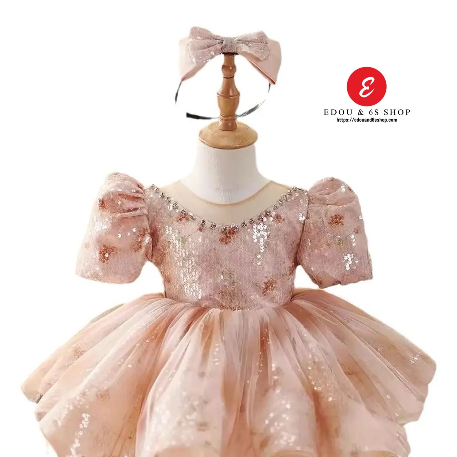 Sequins wedding and party dress