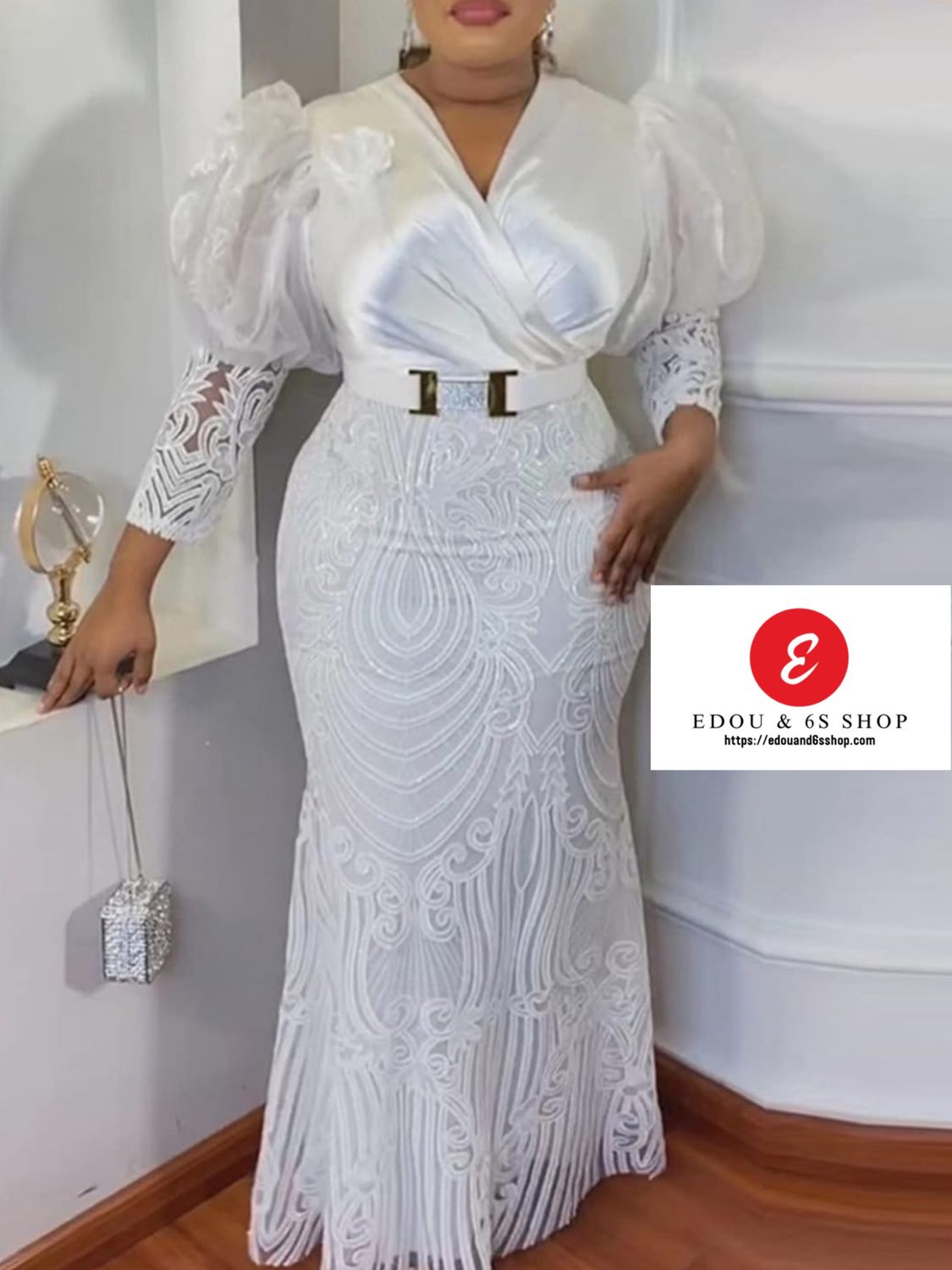 Luxury wedding and party dress