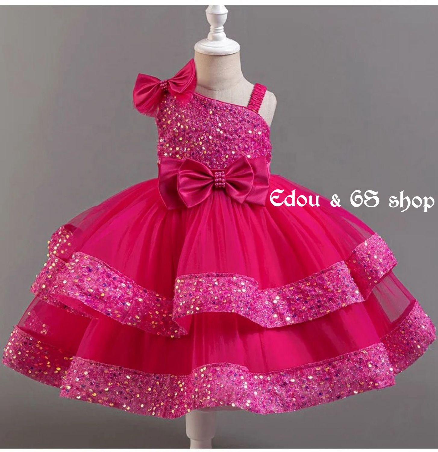 Birthday and Christmas sleeveless dress
