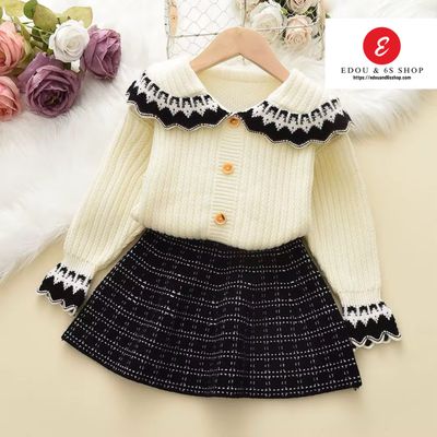 Fancy two pieces sweater outy