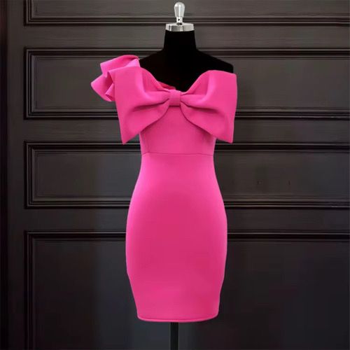 Mini ruffle dress