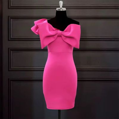 Mini ruffle dress