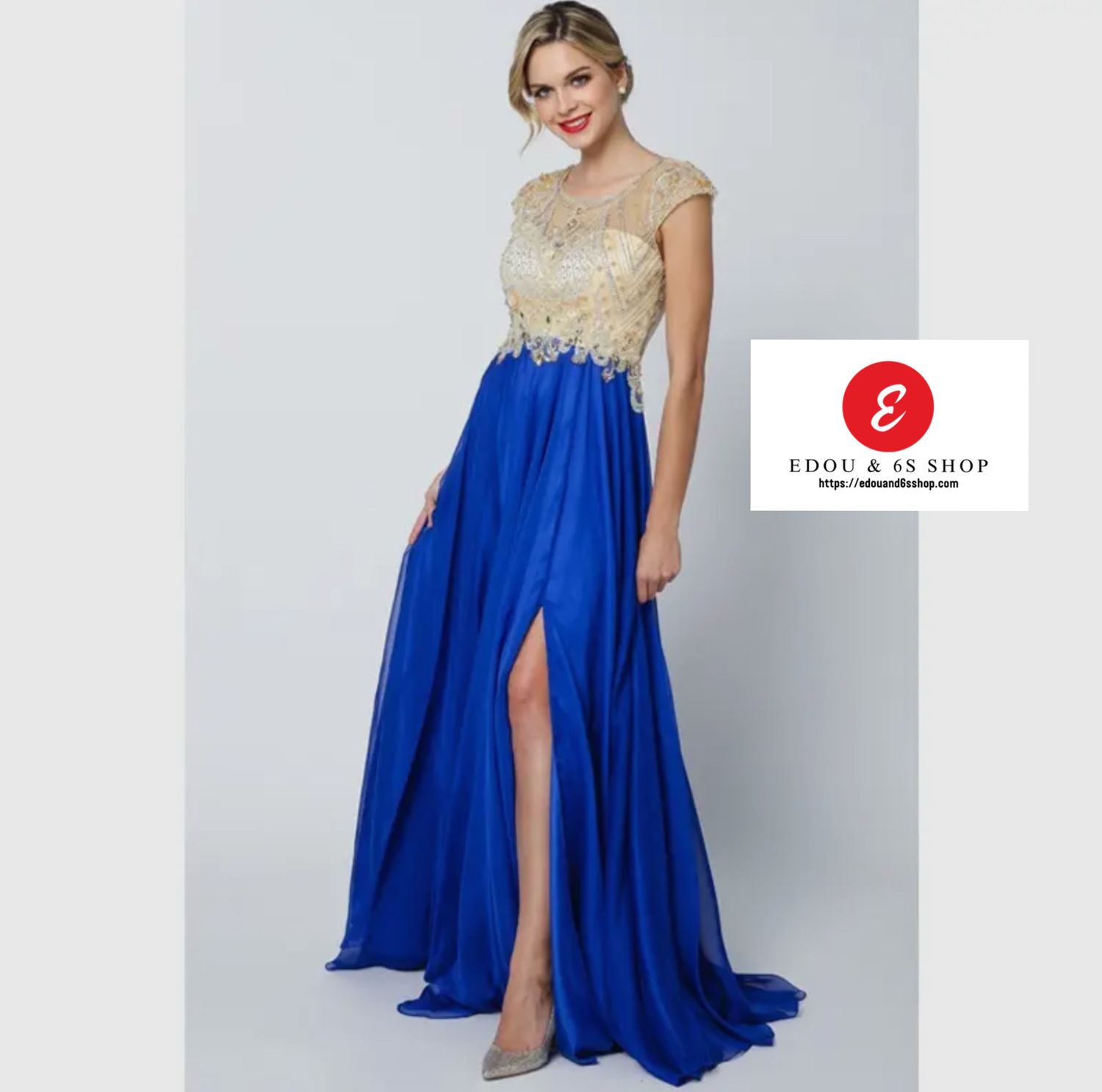 Beading formal Missy dress
