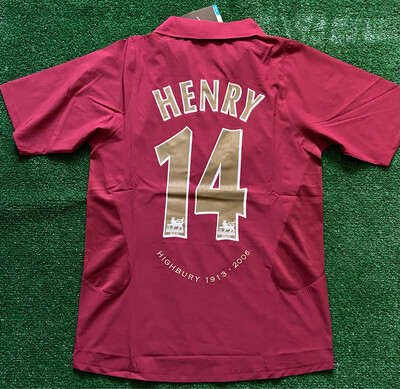 Arsenal Home Henry 05/06