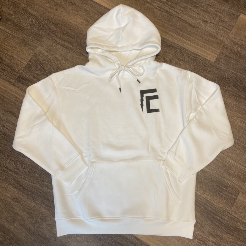 FootyCentric With a Hood (White)