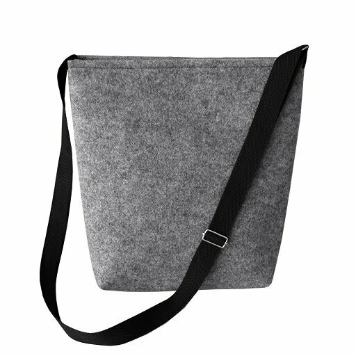 Filztasche/Feathers felt bag