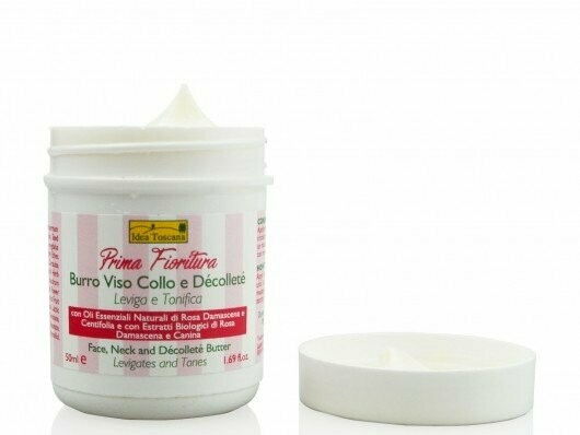 Prima Fioritura Rosa Face Neck and Décolleté Butter