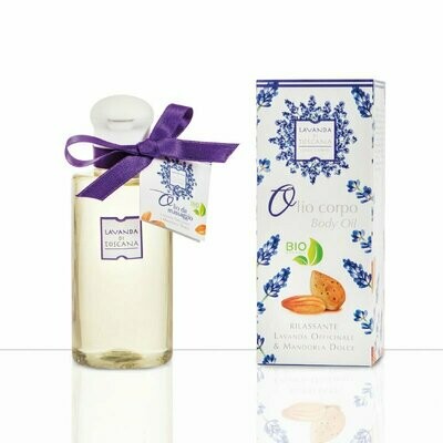 Bio-Massageöl aus Lavendel und Süßmandel/Organic Lavender and Sweet Almond Massage Oil