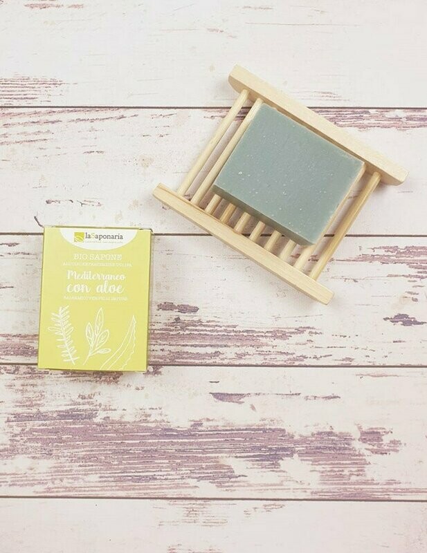 La Saponaria Mediterran mit Aloe vera-Seife