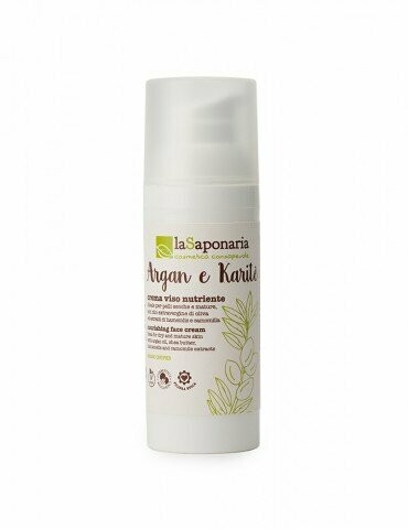 La Saponaria Nährende Gesichtscreme mit Argan & Sheabutter