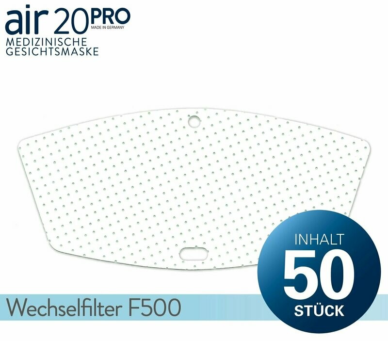 air20PRO Wechselfilter F500 (50er) air20PRO Wechselfilter F500 (50er)