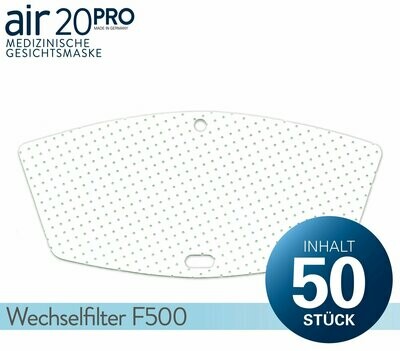 air20PRO Wechselfilter F500 (50er)