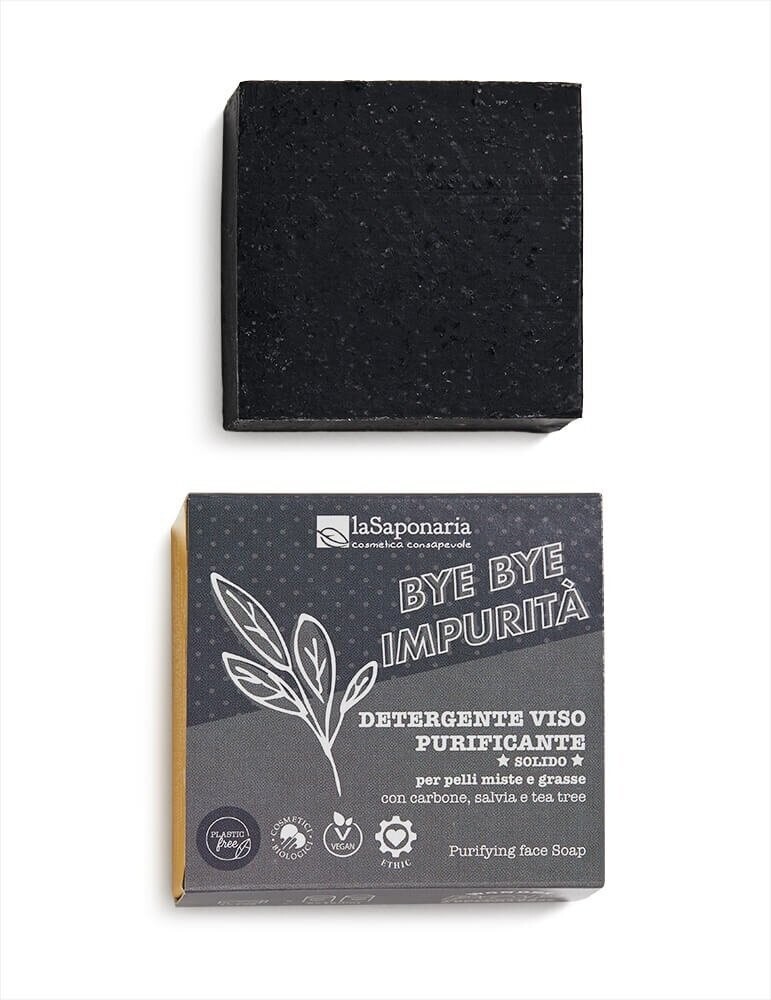 La Saponaria BYE BYE IMPURITÀ! – PURIFYING FACE SOAP *SOLID*