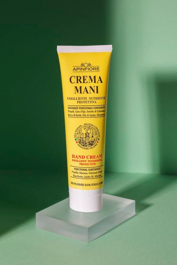 ?Apinfiore ?Nährende und schützende Handcreme mit Propolis, Bienenwachs, Echinacea