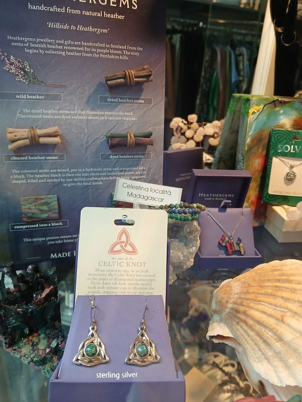 Celtic Silver Earrings