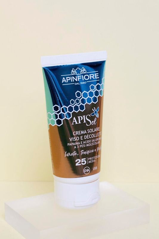☀ Apisol ☀ Sonnencreme für Gesicht und Dekolleté Prot.25